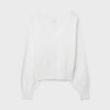 V-Neck Batwing Sleeve Jumper
