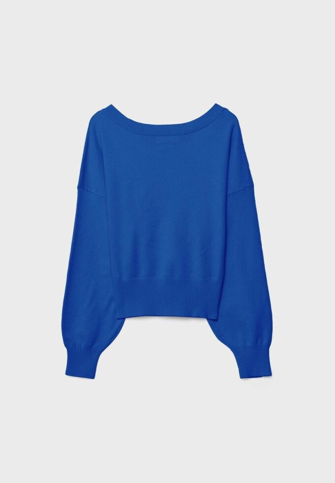 V-Neck Batwing Sleeve Jumper