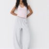 V-Neck Lace Short Sleeve T-Shirt