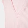 V-Neck Lace Short Sleeve T-Shirt