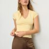 V-Neck Short Sleeve T-Shirt V-Neck Short Sleeve T-Shirt