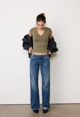 V-Neck Short Sleeve T-Shirt