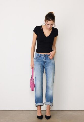 V-Neck Short Sleeve T-Shirt