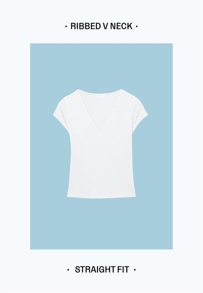 V-Neck Short Sleeve T-Shirt V-Neck Short Sleeve T-Shirt
