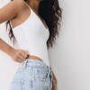 V-Neck Strappy Bodysuit V-Neck Strappy Bodysuit