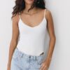 V-Neck Strappy Bodysuit V-Neck Strappy Bodysuit