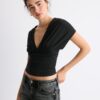 V-Neck Top with Sash