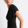 V-Neck Top with Sash