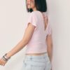 V-Neck Top with Sash