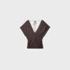 V-Neck Top with Sash