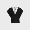 V-Neck Top with Sash