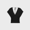 V-Neck Top with Sash