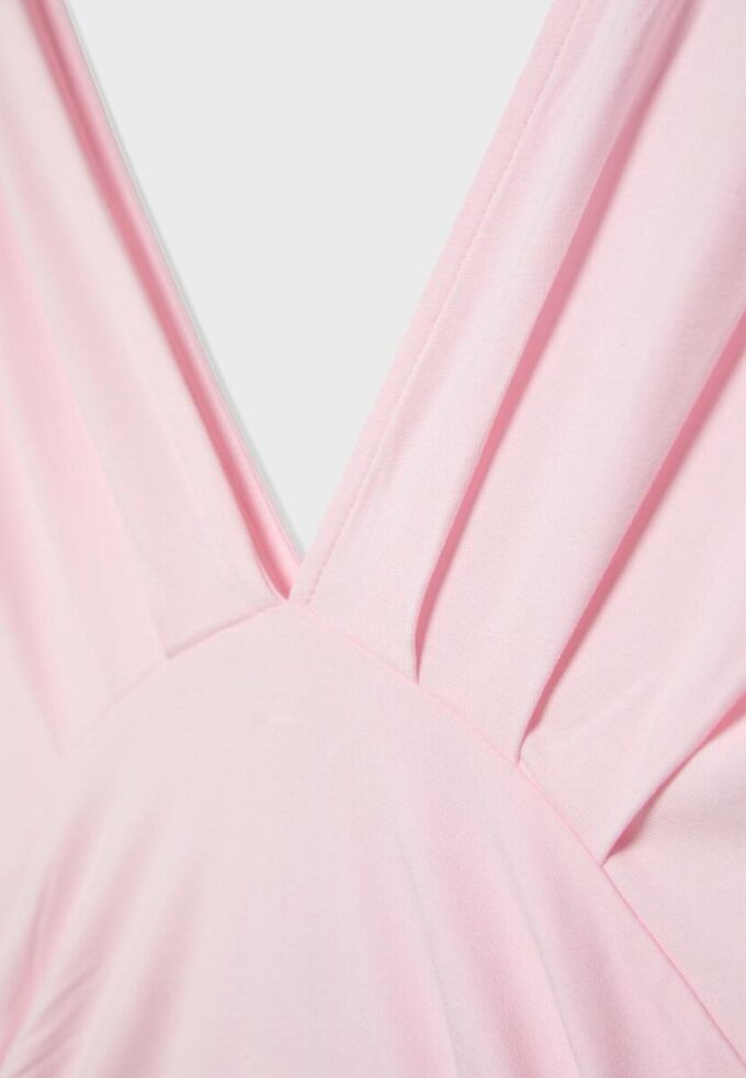 V-Neck Top with Sash