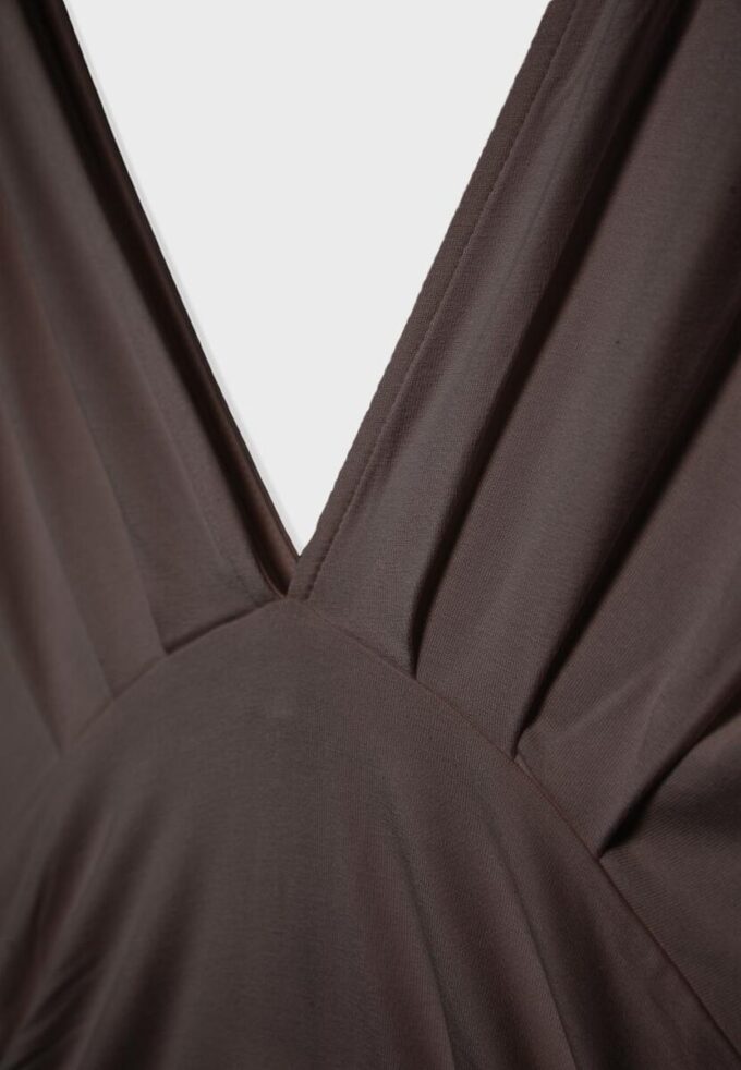 V-Neck Top with Sash