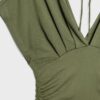 V-Neck Top with Sash