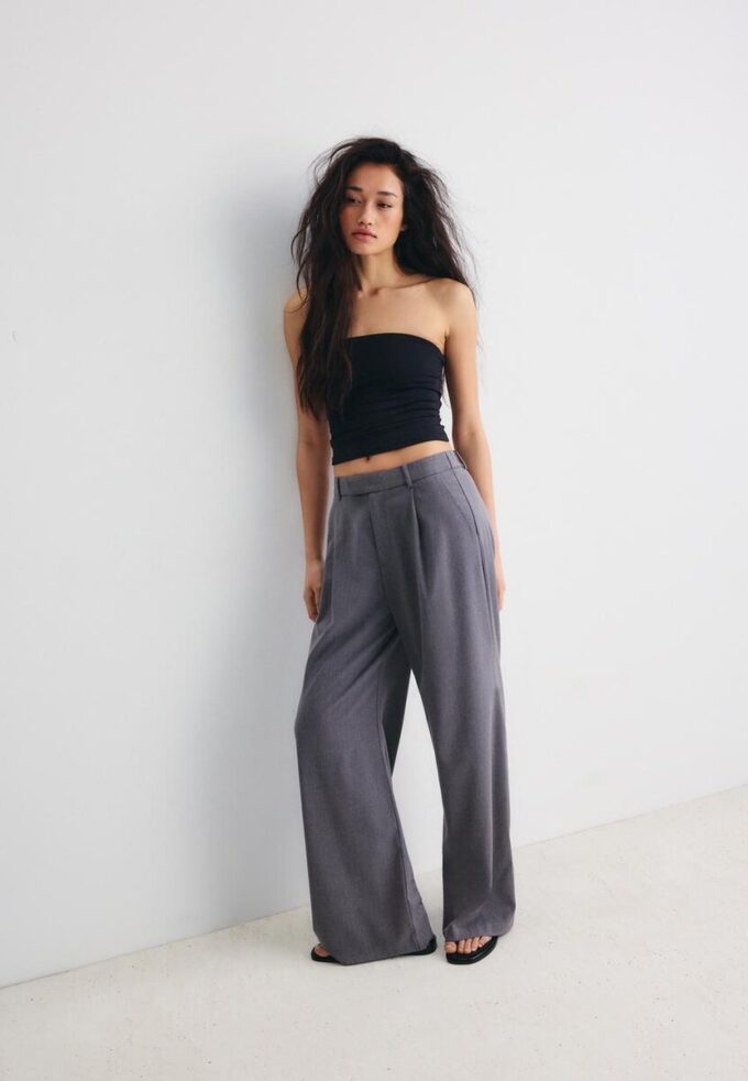 Wide-Leg Formal Wear Trousers Wide-Leg Formal Wear Trousers
