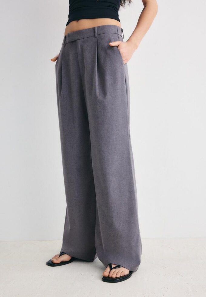 Wide-Leg Formal Wear Trousers Wide-Leg Formal Wear Trousers