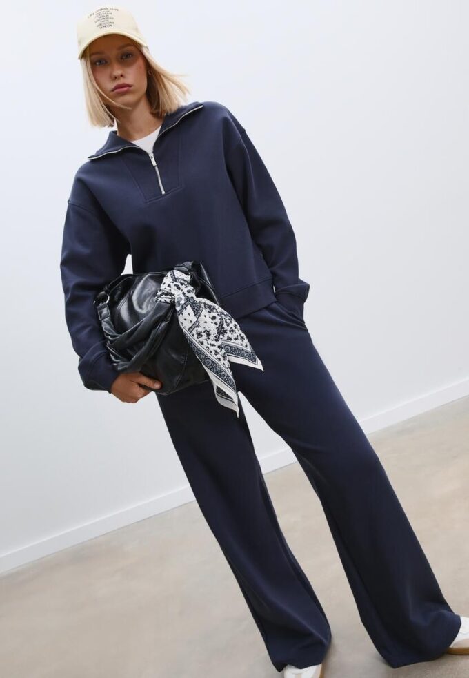 Wide-Leg Jogger Trousers Wide-Leg Jogger Trousers
