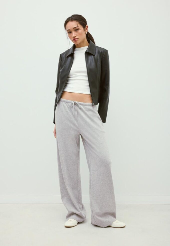 Wide-Leg Jogger Trousers Wide-Leg Jogger Trousers