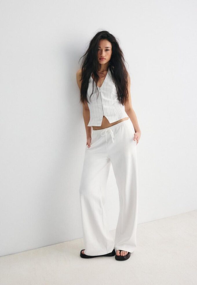 Wide-Leg Jogger Trousers Wide-Leg Jogger Trousers
