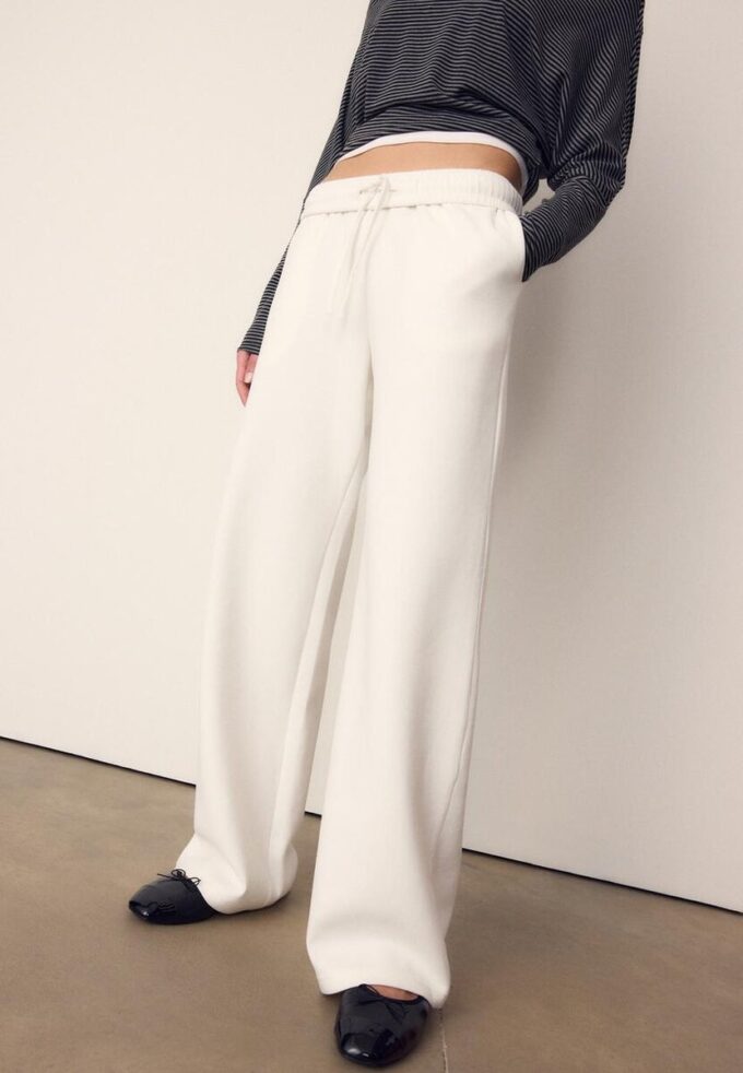 Wide-Leg Jogger Trousers Wide-Leg Jogger Trousers