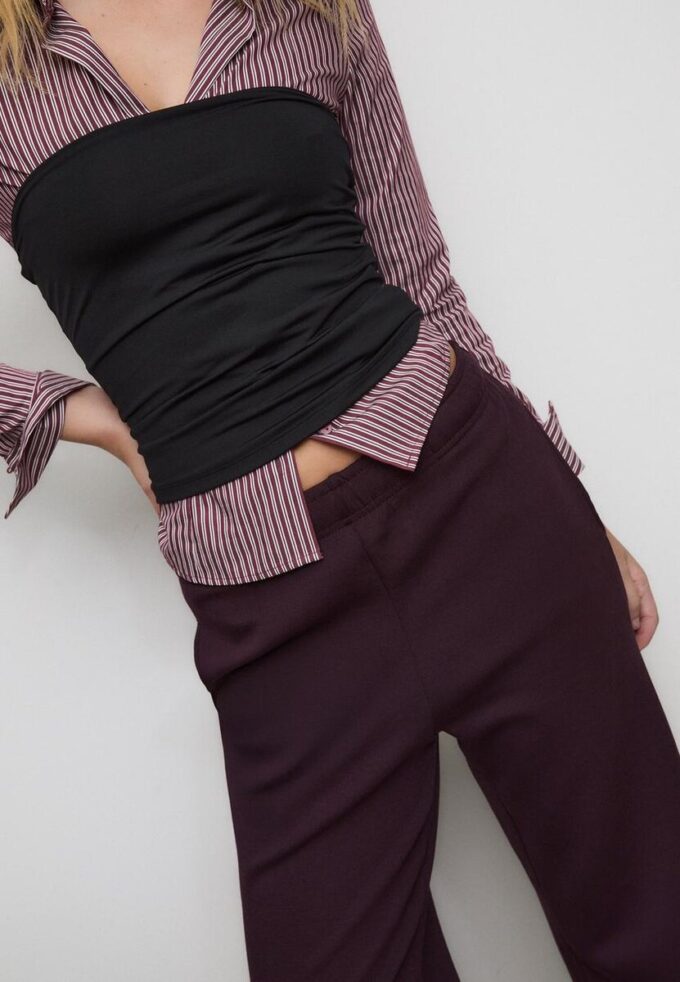 Wide-Leg Jogger Trousers Wide-Leg Jogger Trousers