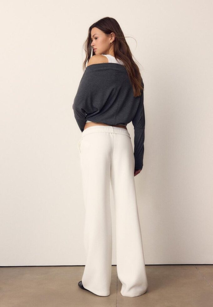 Wide-Leg Jogger Trousers Wide-Leg Jogger Trousers