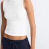 Wide-Leg Linen-Effect Trousers Wide-Leg Linen-Effect Trousers