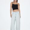 Wide-Leg Loose Studded Jeans Wide-Leg Loose Studded Jeans