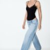 Wide-Leg Loose Studded Jeans Wide-Leg Loose Studded Jeans