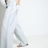 Wide-Leg Loose Studded Jeans Wide-Leg Loose Studded Jeans