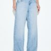 Wide-Leg Loose Studded Jeans Wide-Leg Loose Studded Jeans