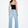 Wide-Leg Loose Studded Jeans Wide-Leg Loose Studded Jeans