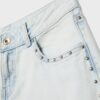 Wide-Leg Loose Studded Jeans Wide-Leg Loose Studded Jeans