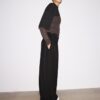 Wide-Leg Tailored Trousers with Darts Wide-Leg Tailored Trousers with Darts