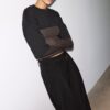 Wide-Leg Tailored Trousers with Darts Wide-Leg Tailored Trousers with Darts