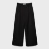 Wide-Leg Tailored Trousers with Darts Wide-Leg Tailored Trousers with Darts