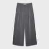 Wide-Leg Tailored Trousers with Darts Wide-Leg Tailored Trousers with Darts