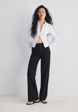 Wide-Leg Trousers