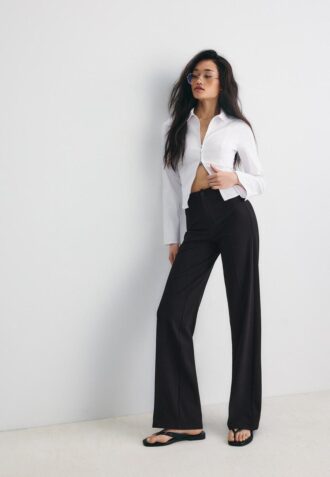 Wide-Leg Trousers