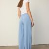 Wide-Leg Trousers with Buckle Detail Wide-Leg Trousers with Buckle Detail