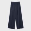 Wide-Leg Trousers with Buckle Detail Wide-Leg Trousers with Buckle Detail