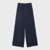 Wide-Leg Trousers with Buckle Detail Wide-Leg Trousers with Buckle Detail