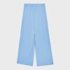 Wide-Leg Trousers with Buckle Detail Wide-Leg Trousers with Buckle Detail