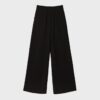 Wide-Leg Trousers with Buckle Detail Wide-Leg Trousers with Buckle Detail