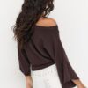 Wide Sleeve Knit Sweater Wide Sleeve Knit Sweater