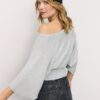 Wide Sleeve Knit Sweater Wide Sleeve Knit Sweater