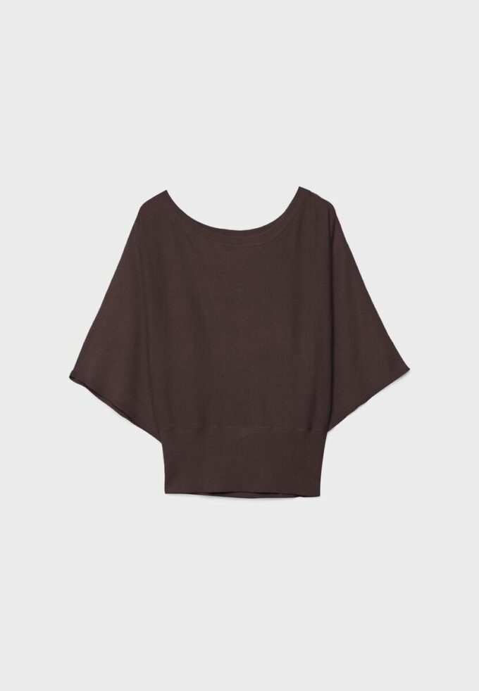 Wide Sleeve Knit Sweater Wide Sleeve Knit Sweater