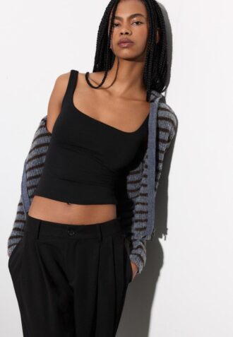 Wide Strap Top