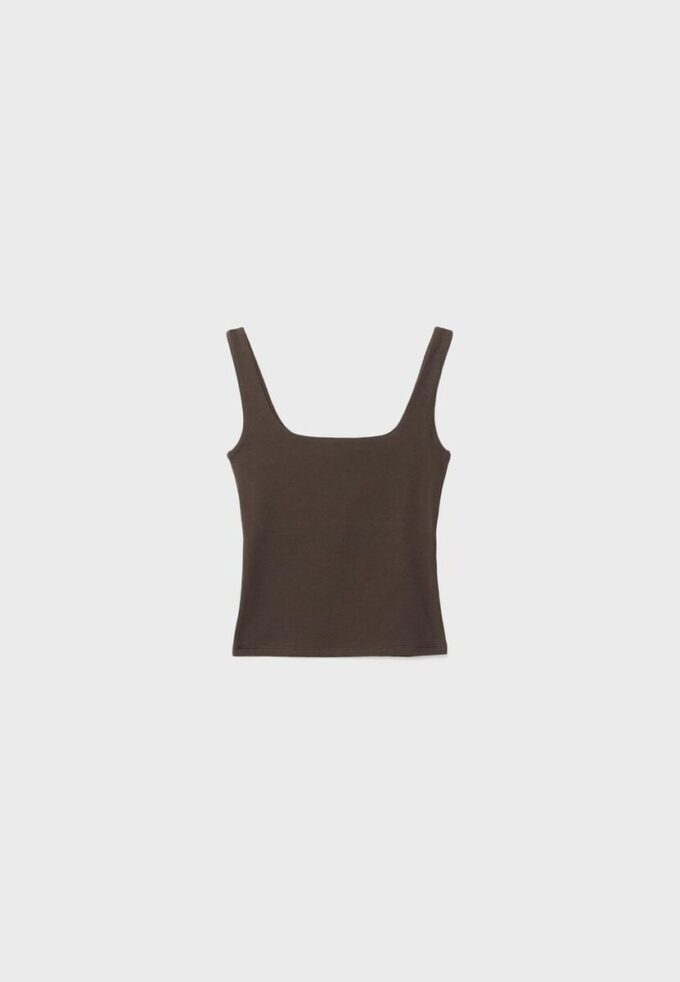 Wide Strap Top